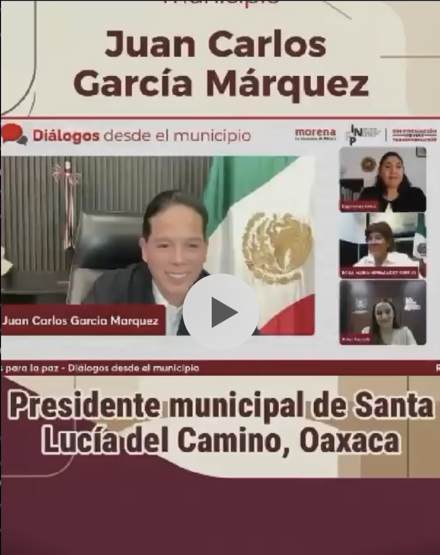 Santa Lucía del Camino se consolida como ejemplo nacional en construcción de paz y gobernabilidad